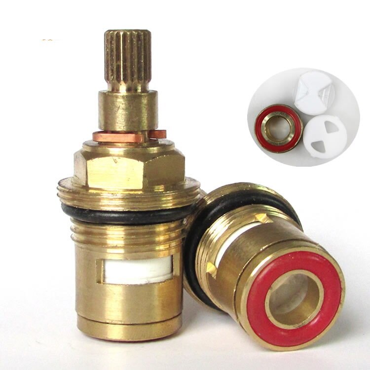 Cartouche de robinet en laiton 45mm, pièces de Valve, partie de Valve, robinet d'eau froide unique, pièces de réparation de robinet 1012D