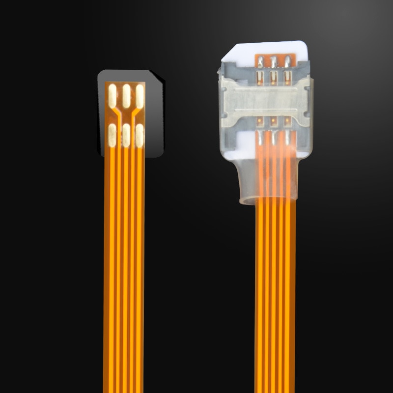 Micro Card Reverse Transfer Naar SIM Card Converter Adapter Transparante Open Apparaat Universele voor Oude Android Telefoon