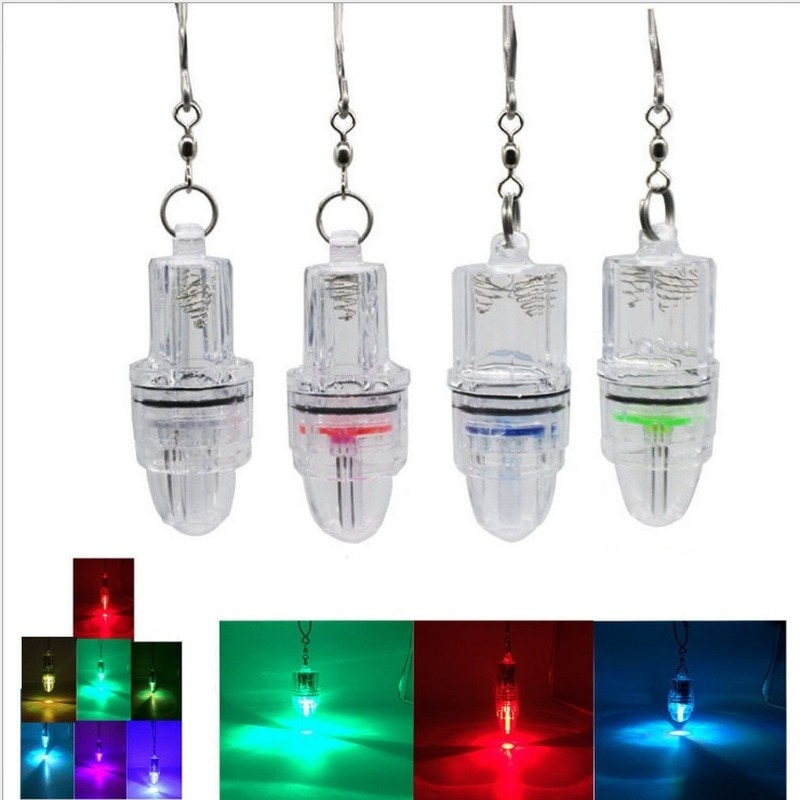 Fiske lys med pin samle fisk lampe dypvanns fisk lampe 5# aa batteri vanntett super lys blits/faste alternativer  zm725