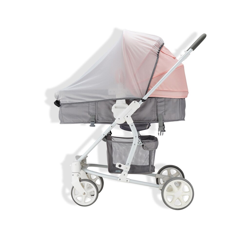 Anti uv carrinho de bebê mosquito net proteção ao ar livre pram universal verão inseto capa sun sombra berço dobrável transporte