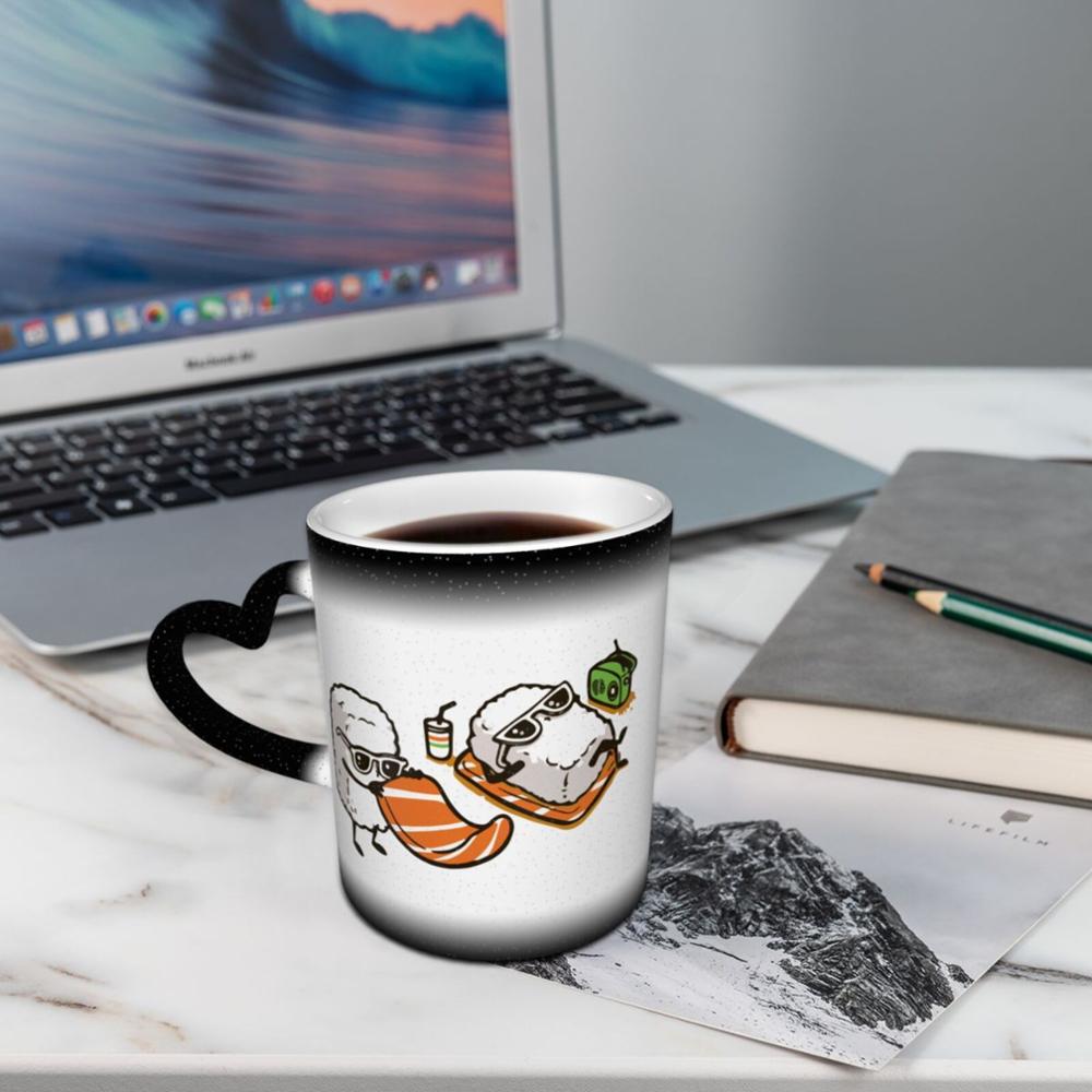 Sashimi Sushi Knuffel Koffie K Mokken Glas Cups Tazas Set Wegwerp Solo Houder Donut Grappig Halloween Tasse Canecas Vrienden Термос