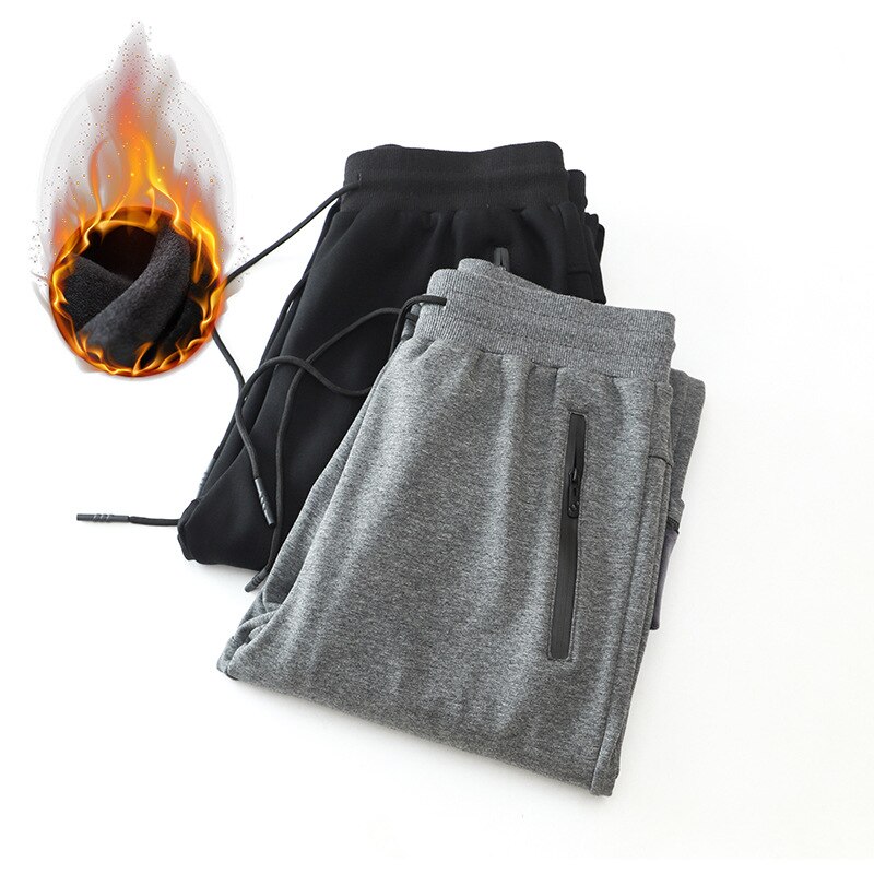 Pantalones deportivos holgados de 140KG para el invierno, ropa deportiva de 95% algodón, para mantener el calor, talla grande 8XL