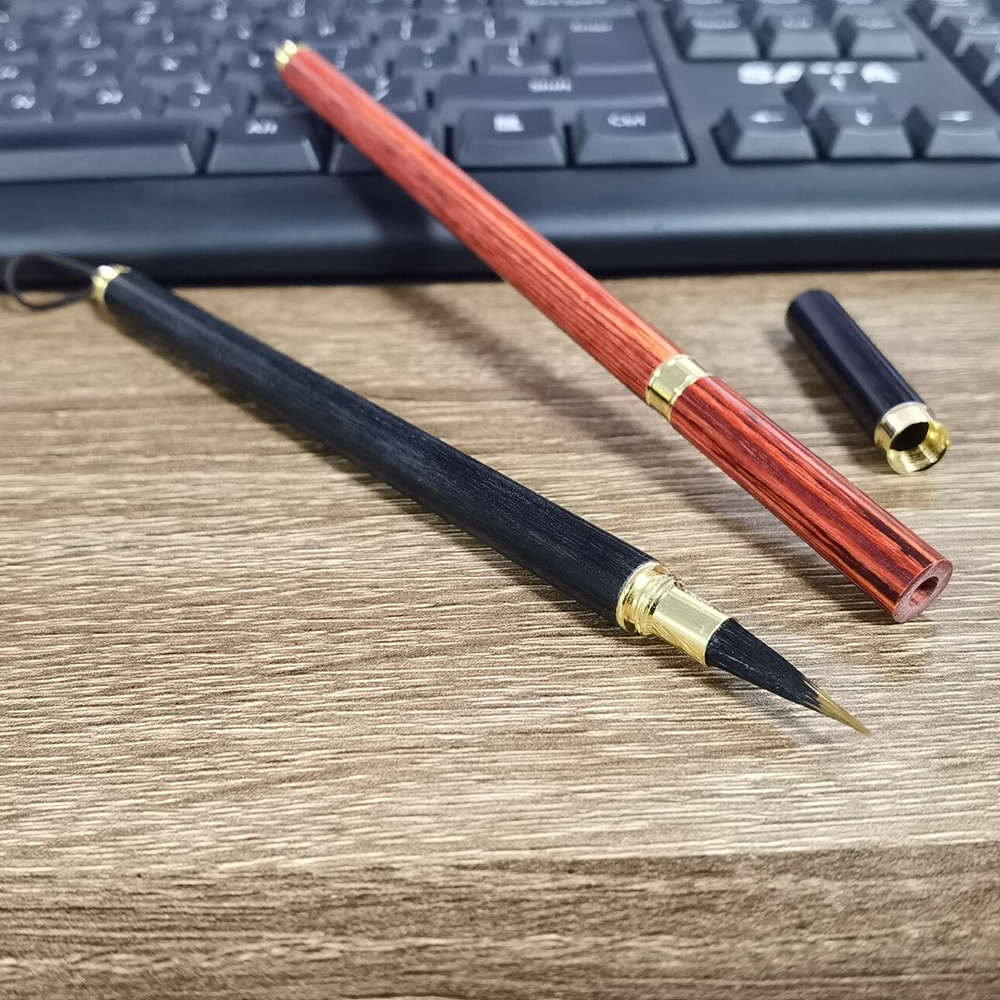 Regelmäßiger Scriptpinsel, Kalligraphiepinsel, Kunstpinsel, chinesische Pinsel, Crisperding-Öl, Aquarellpinsel, Wolfshaaröl