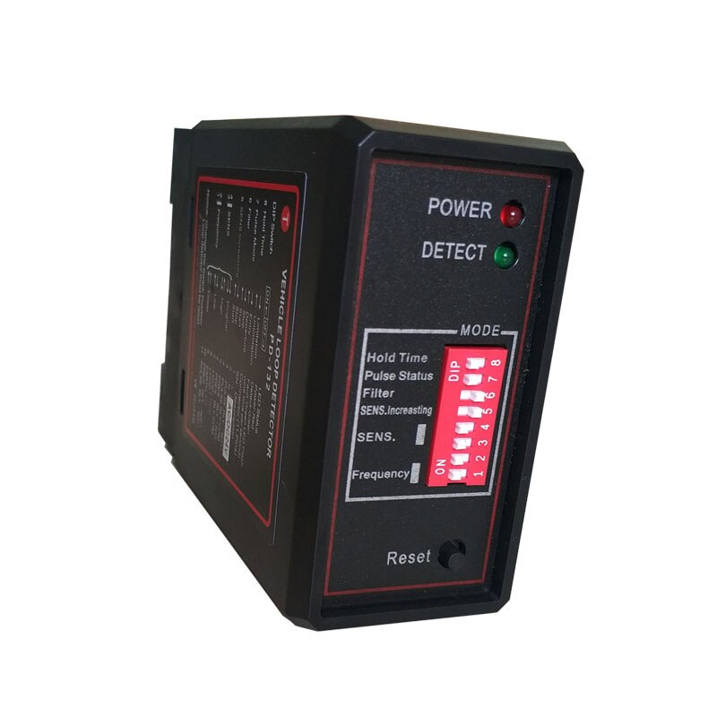 vehicular detector de lazo sensor de masa car parking system vehicle inductive loop detector PD132 for parking gate access