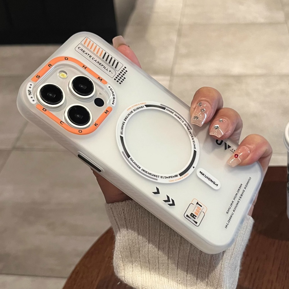 Capa magnética fosca Magsafe para iPhone, dupla cor, capa resistente à choque, fosco, ultra fino, iPhone 15, 14, 13 Pro Max, 12, 15Pro, 14Pro