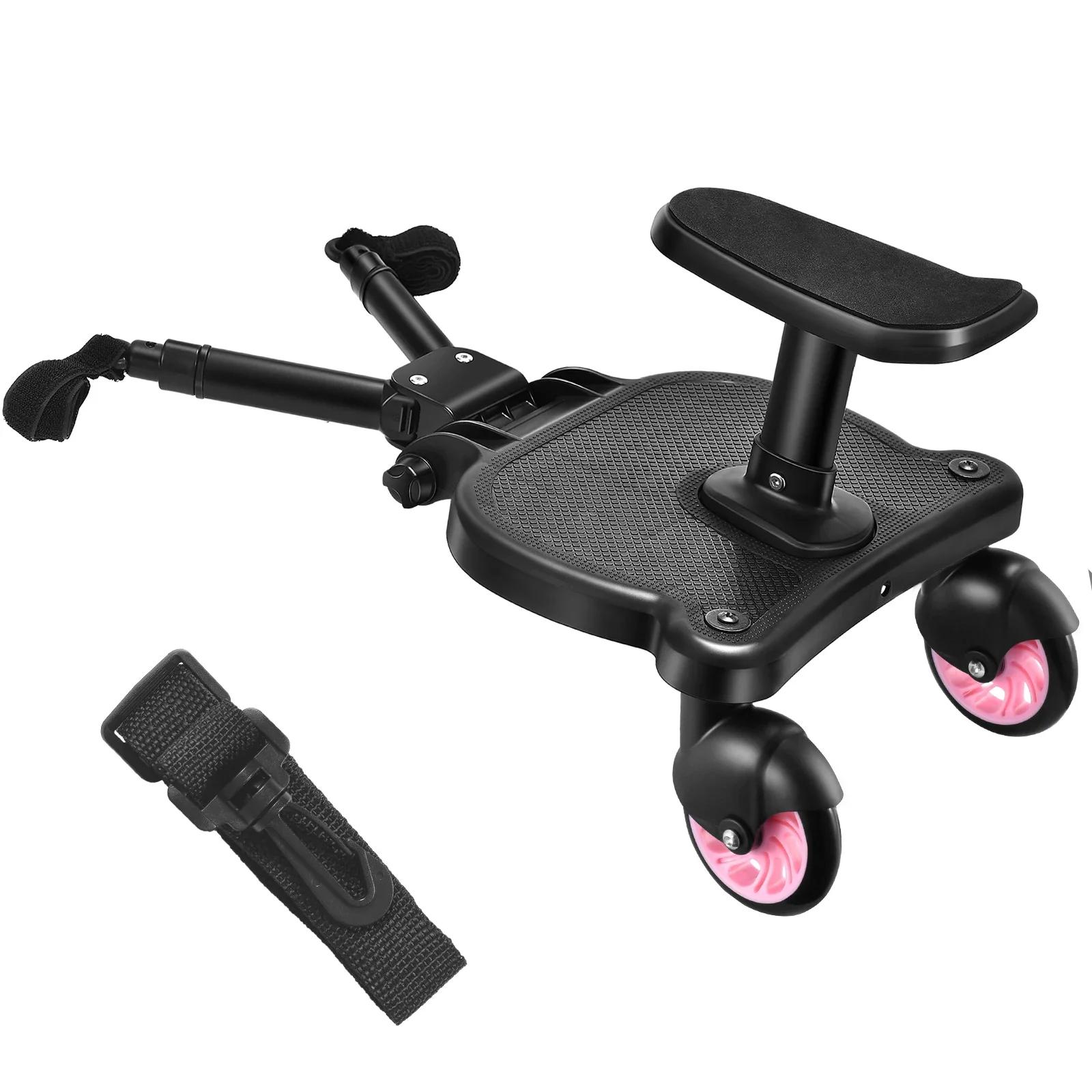 Stabile Allrad Auto freundlicher Kinderwagen Pedal Adapter Kinderwagen Zubehör zweite freundlicher Hilfs anhänger Zwillinge Rolle