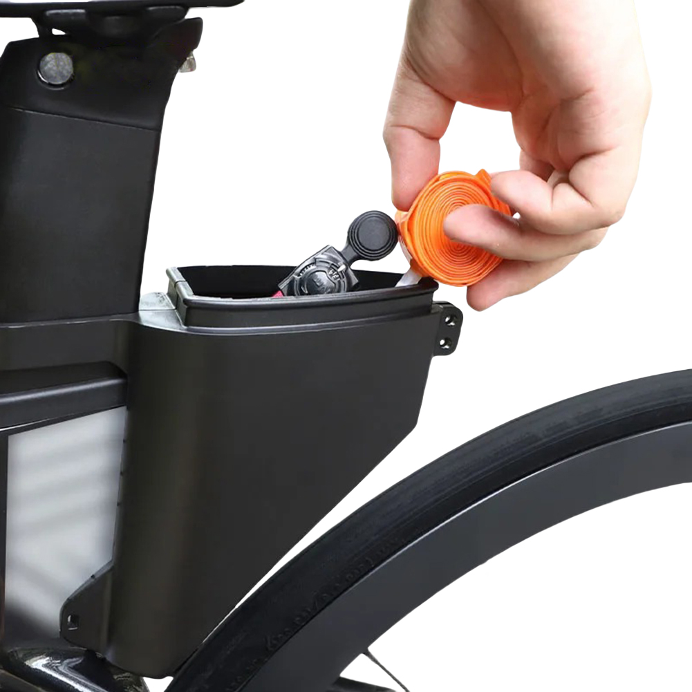 Bakväska för racercykel, cykelväskor, förvaring, sadelväskor för racercykel, sadelstolpe i hård skal, vindjacka, torpedsadelväska