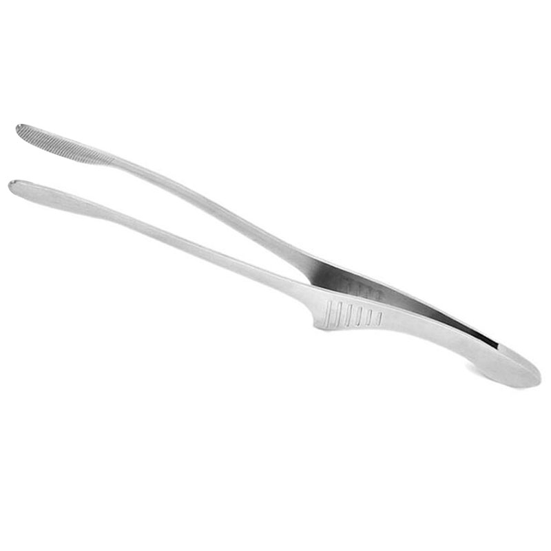 BBQ Lebensmittel Grill Clip Edelstahl Grill Kochen Tong Küche Brot Backen Grillen Ich bin Freien Klemme 2022 Neue