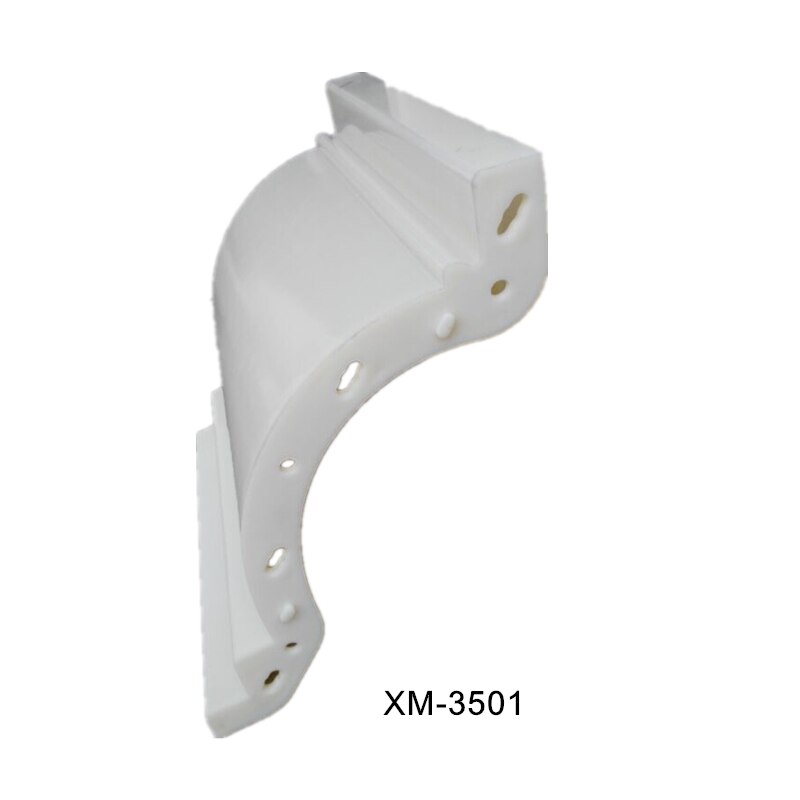 35cm/13.78in décoration de toit avant-toit ligne moule en béton/corniche ciment-forme S, intérieur et extérieur incurvé, préfabriqué et moulé en Place: XM-3501 Inner Curved