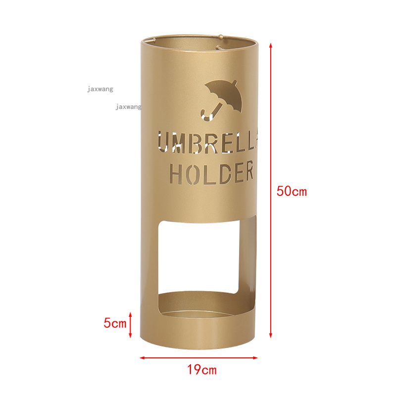 Paraguas de hierro forjado para restaurante y balcón, soporte para muebles del hogar, vestíbulo de Hotel, Cubo de almacenamiento para dormitorio