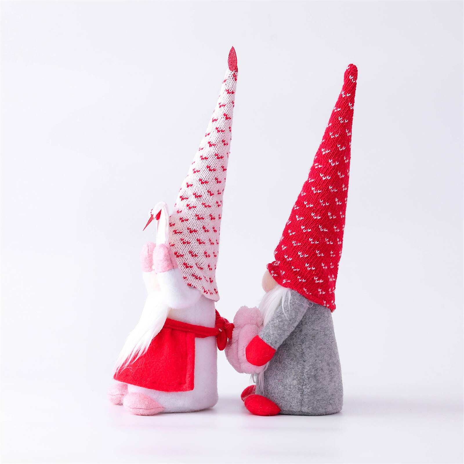 Valentine's Day Decorations Bedroom Living Room Desktop Decoration Standing Post Cloth Doll Home Decor MINI Valentine