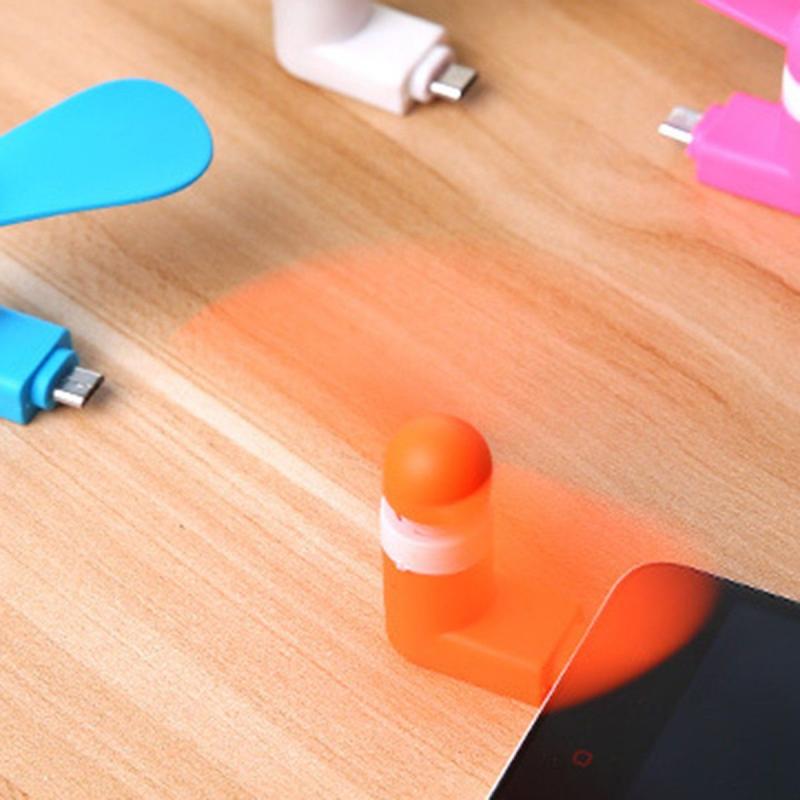 Nieuwe handige draagbare koeling mini usb ventilator mobiele telefoon ventilator voor iphone android type-c handbediende mini ventilator voor android micro usb