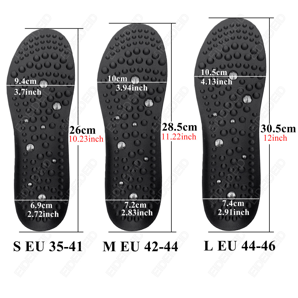16 stuks magnetische therapie binnenzool magneetmassage acupressuur gezondheidskussen schoenpad heren dames ontspanning voetverzorging comfortzool
