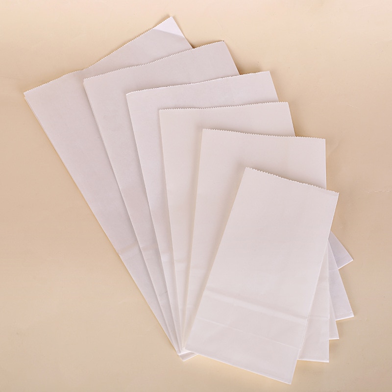 10Pcs kraft paper bags tea food small sandwich bread bags for party wedding supplies packaging snacks baking packaging