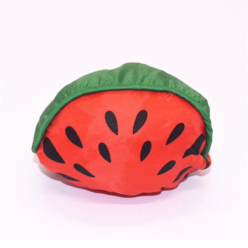 Leuke Fruit Opslag Handtas Opvouwbare Boodschappentassen Herbruikbare Kruidenier Eco Tote Pouch Nylon Tas Grote Capaciteit Vriendelijke Schoudertas: watermelon
