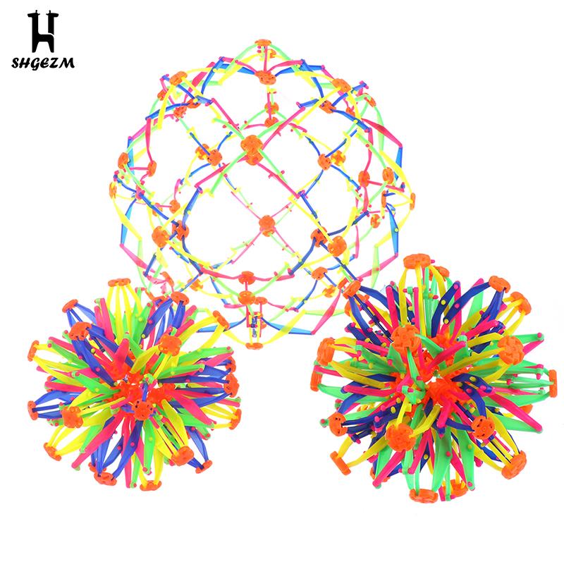 1Pc 3 Uitbreiding Bal Speelgoed Maten Baby Gooien Bal Stretching Krimpen Ball Sphere Speelgoed