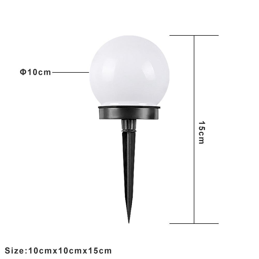 2PCS/Set Waterproof IP65 Solar LED Lawn lights Outdoor Garden Courtyard Lawn Lamp Decorative Lighting with lithium battery