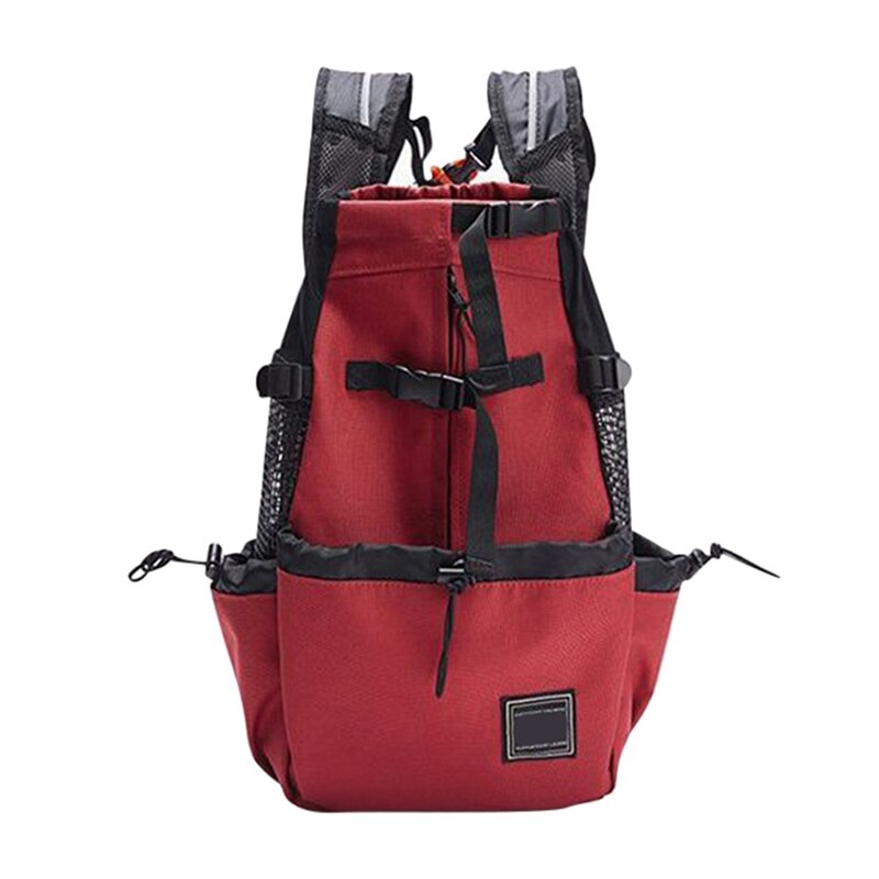 Pet Dog Carrier Bag For Large Dogs Golden Retriever Bulldog Breathable Backpack Adjustable Big Dog Travel Bags Pets Products: R / S