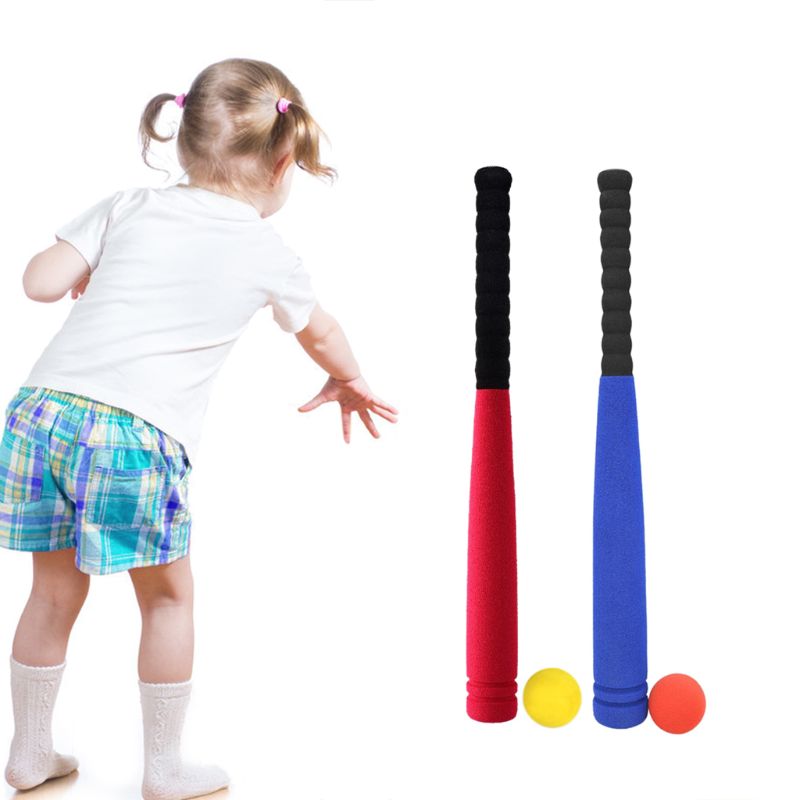 Super Veilig Foam Honkbalknuppel Met Honkbal Speelgoed Set Voor Kinderen Zachte Honkbalknuppel 21"