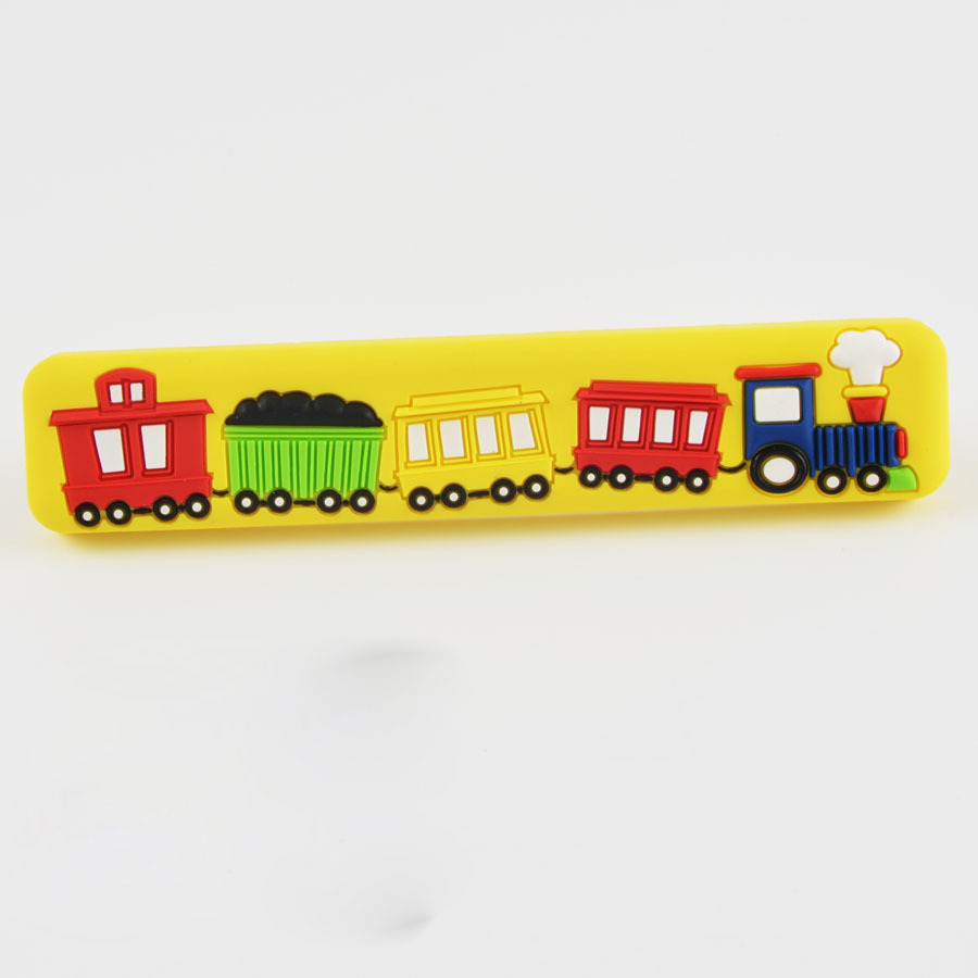 Lèvent Décoratifs de Cuisine, Poignée de Meubles de Chambre d'Enfants, Voiture, Train, Commode pour Chambres d'Enfants et de Pépinière, 1 Pièce: Chrome