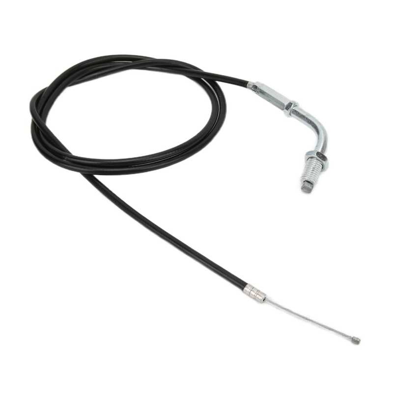 Throttle Clutch Cable Kit Motorized Bicycle Parts Black PVC Steel for 49cc 66cc 80cc