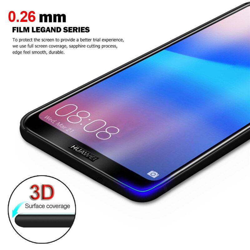 Full Honor 9 lite Protective Glass for Honor 9 lite 9lite 3D Tempered Glass 9H Screen Protector On Honor 9 light Safety Glass