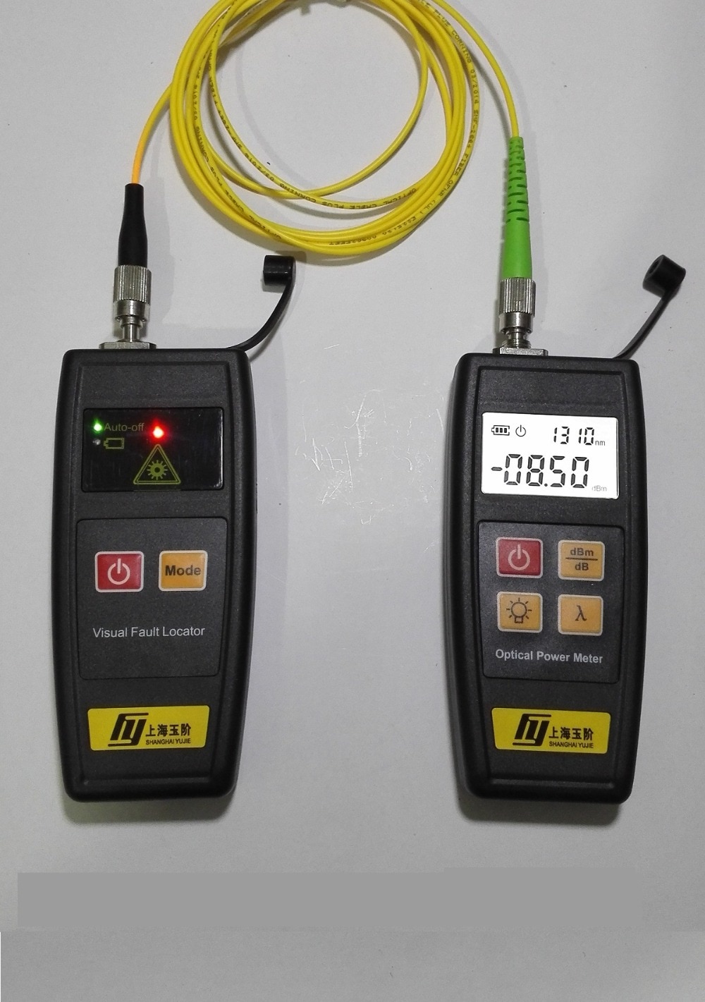 2 in 1 FTTH Tools with Mini Optical Fiber Power Meter and Visual Fault