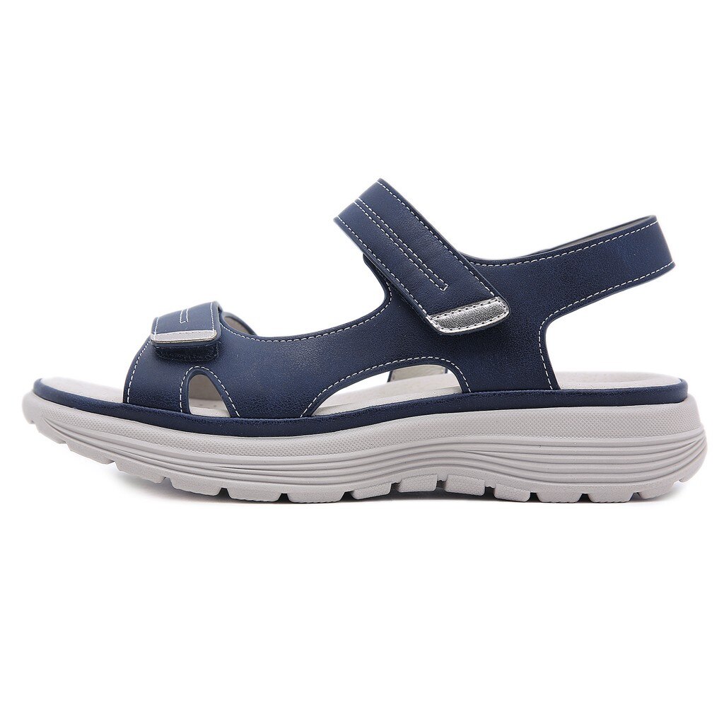 SAGACE – sandales à semelle souple pour femmes, chaussures de plage, antidérapantes, bout ouvert, Velcro, respirantes, Style Sport