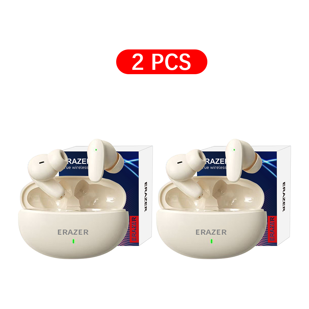 Original Erazer Bluetooth Earbuds Wireless Headphones Gaming Music Earphones Sport Headsets With Microphone: khaki