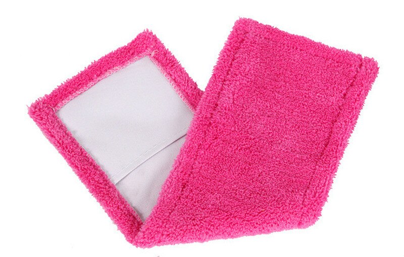 Almohadilla de limpieza del hogar, mopa de recambio de terciopelo Coral para uso doméstico, repuesto de cabezal adecuado para limpiar el suelo, textura suave práctica