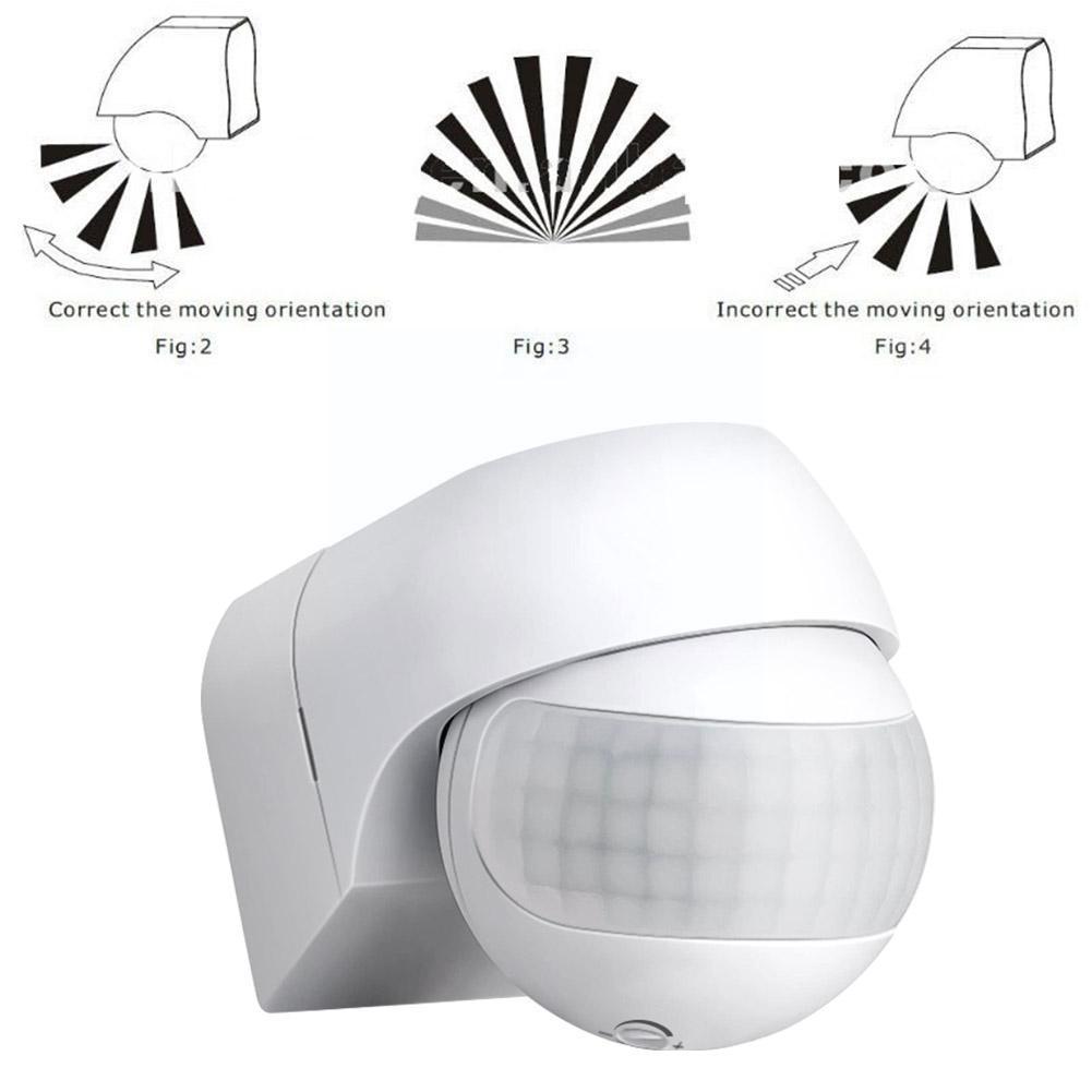 Outdoor Infrarot Lange Bewegung 110 v ~ 230 v Wand Schalter PIR Detektoren LED Sensor Wasserdicht Timer 180 Licht bewegung Sensor