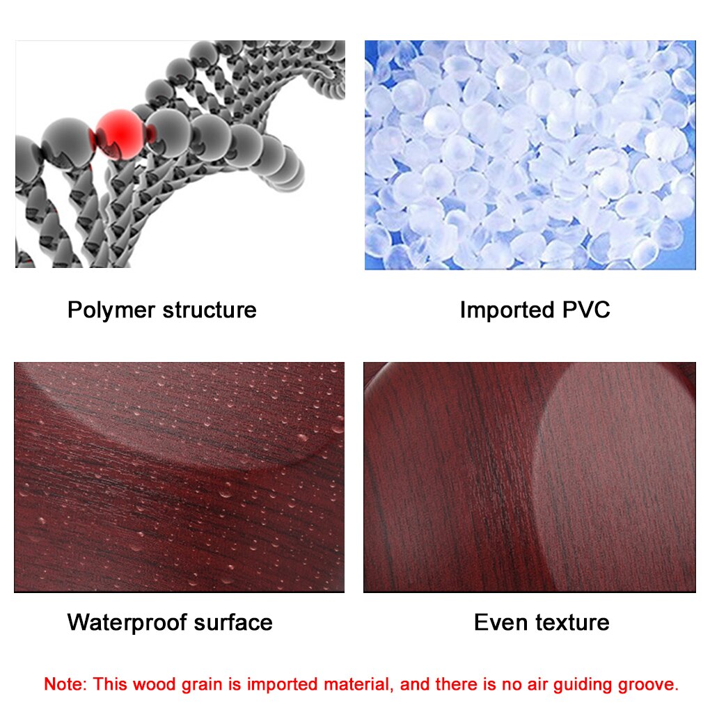 Decoration Sticker Car Interior Wooden Texture Wrap Decal Sheet Long Lasting Waterproof Film