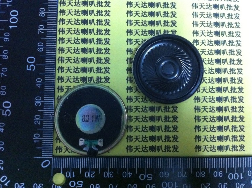 Ultra-dunne mini sound speaker 8 ohm 1 watt 8R 1 W luidspreker Diameter 4 CM 40 MM dikte 5 MM Luidspreker