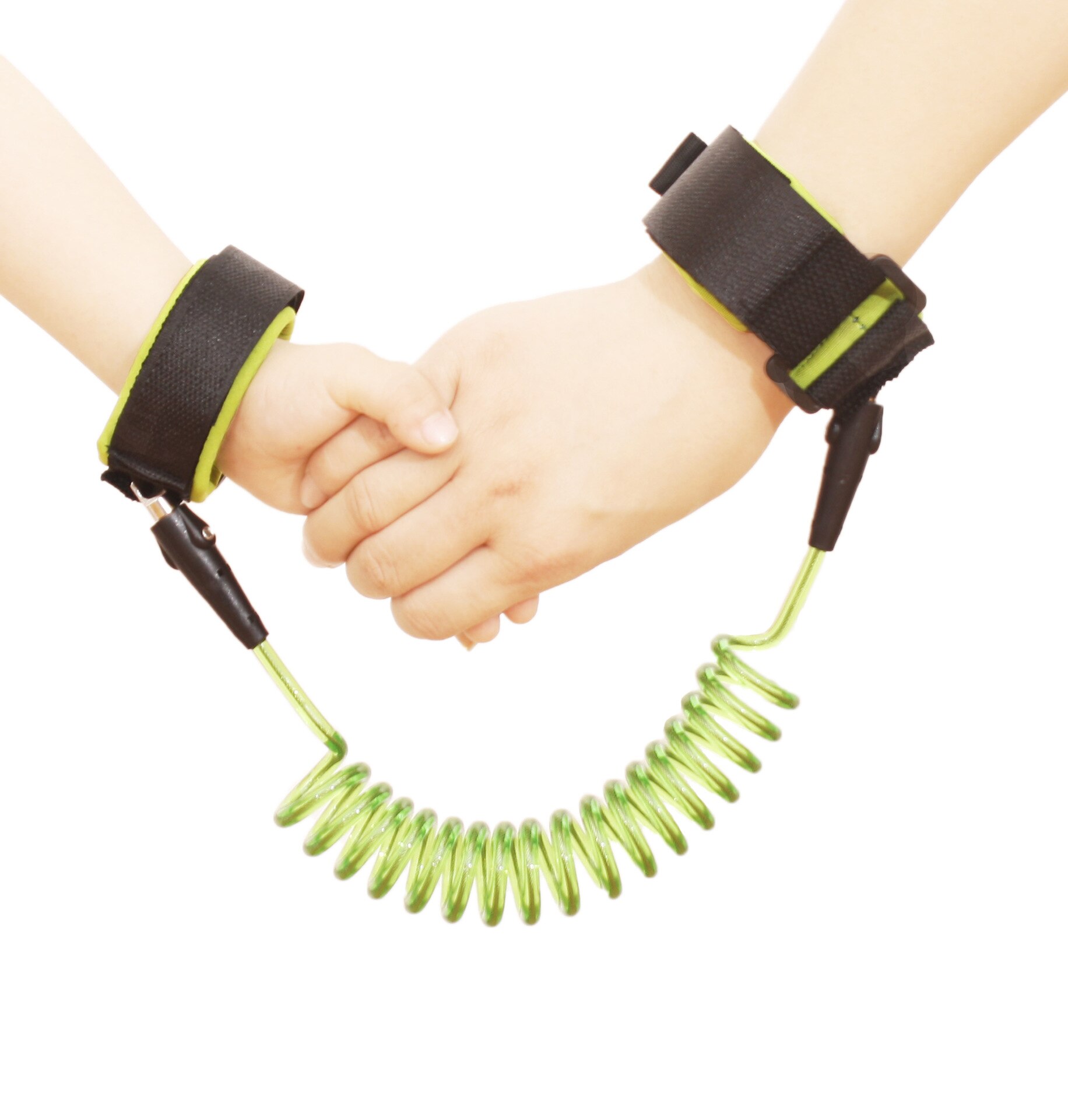 kinderen Verlies Preventie met Trekkabel Armband Kind Anti Touw Gooien Kind Anti Dropping baby om verlies te voorkomen -15: green1.5m