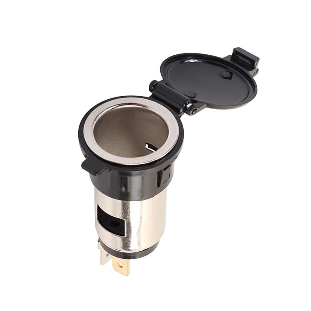 Universal DC 12V/24V Power Motorcycle Boat Car Lighter Socket