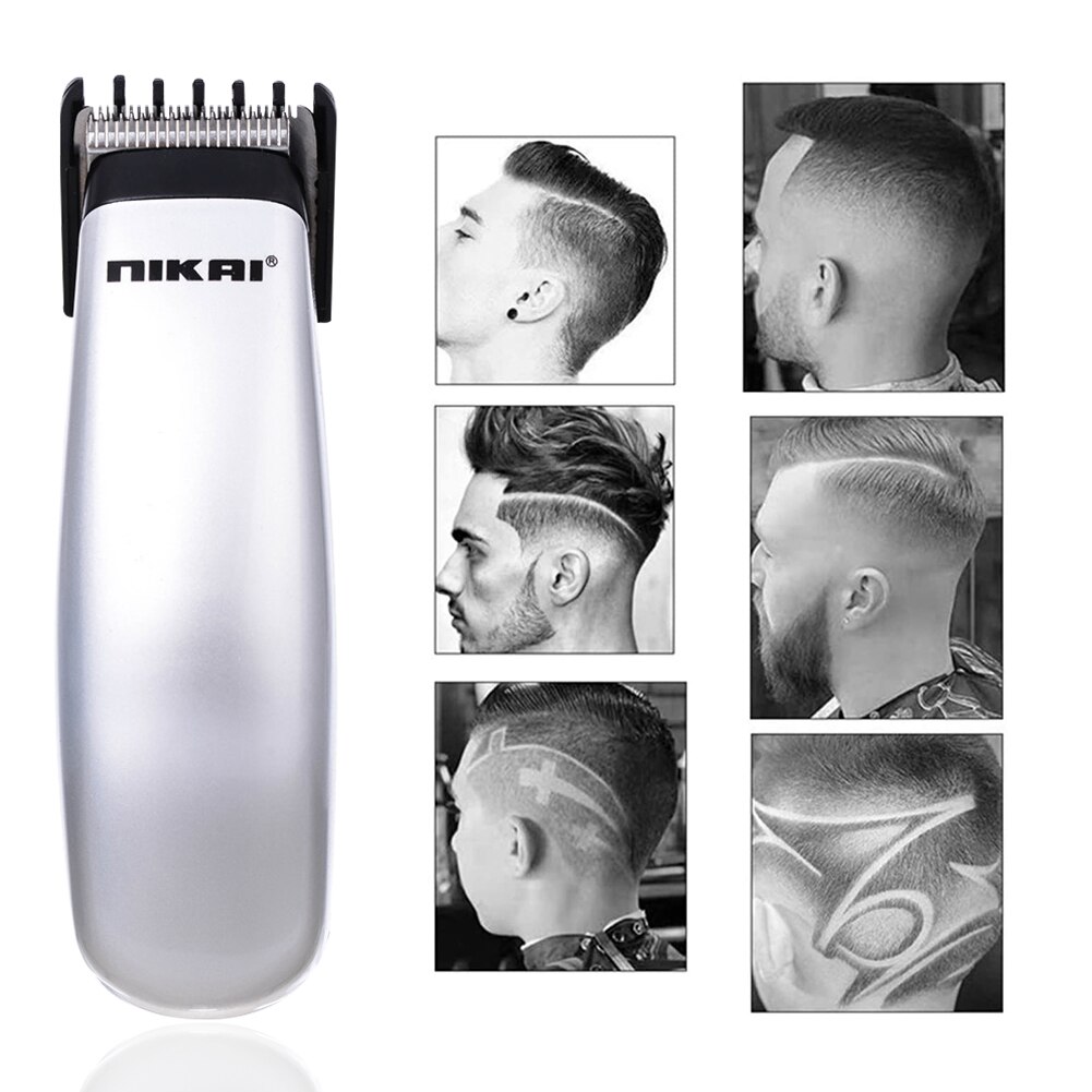 Battery Powered Hair Clipper Mini Electric Trimmer Cutter Home Barber Hairdress Hair Cutting Machine
