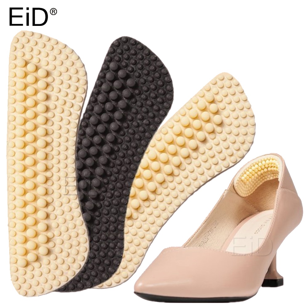 Eid 4d silikonigeeli korkokengät rakeet hierontakengät tyyny naisille mies kantapäällinen kahvat suojatarra kivunlievitys jalka