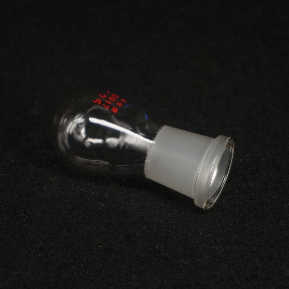 25ml 24/29 Quickfit gemeinsam Labor Glas Dreh Verdampfer Glaskolben Runde-Unterseite Ware
