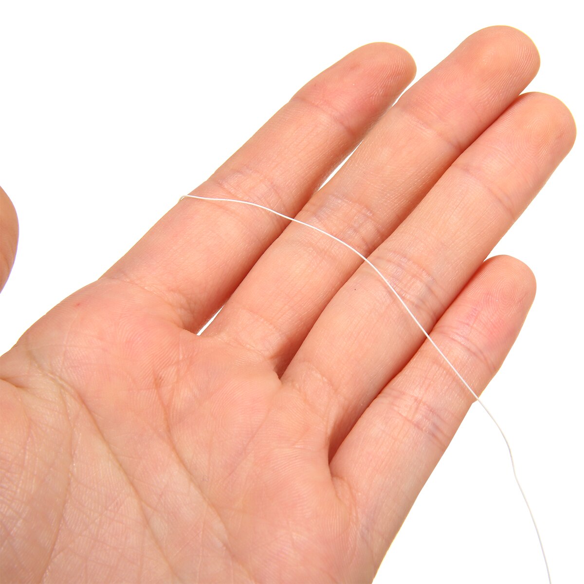 1pcs UL10064 36AWG 10m White 0.28mm Solder Micro Litz Stranded Wire Cable for Household Appliances