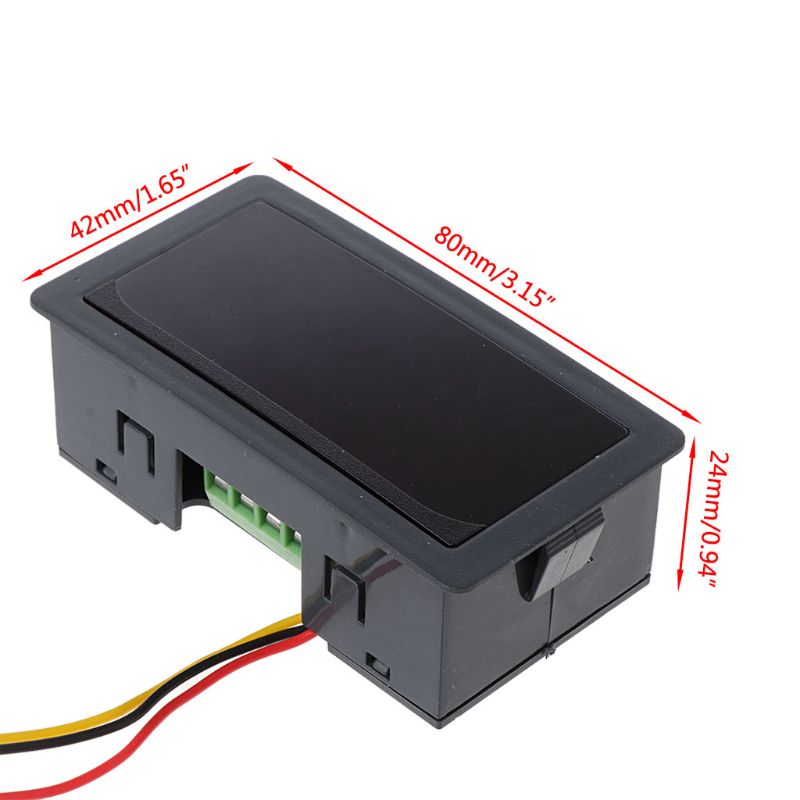 DC 6-30V 12V 24V 15A Max PWM Motor Speed Controller With Digital Display