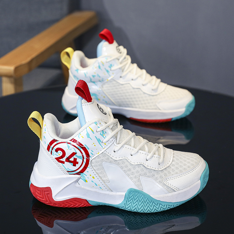 freundlicher-Basketballschuhe, hochwertige, bequeme, atmungsaktive, flache Schulungen-Sneaker, Feldsport-Basketballstiefel für freundlicher