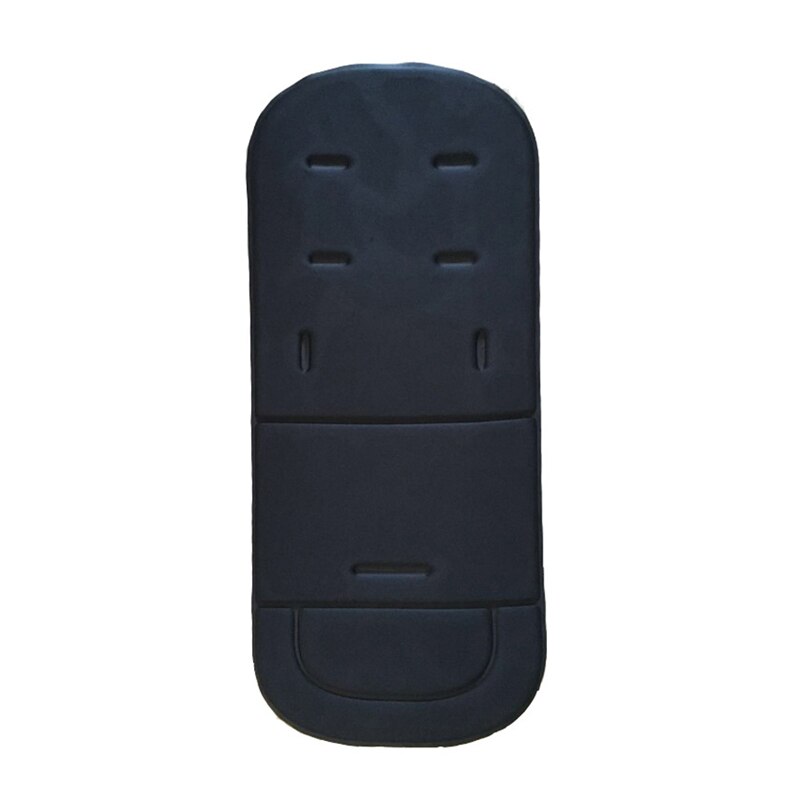 Cojín para silla de bebé, carrito de bebé, silla alta, colchón suave, cojín de cochecito de bebé, accesorios: Negro