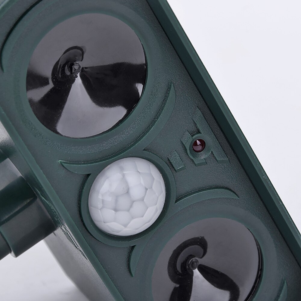 Ultrasonic Animal Repellent Outdoor Garden Solar Powered Bird Repeller Motion PIR Sensor Deterrent Scarer Repellent