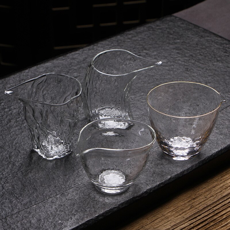 Ensemble de passoire à thé en verre, pichet épais résistant à la chaleur, tasse à thé, ustensiles à thé, infuseur à thé