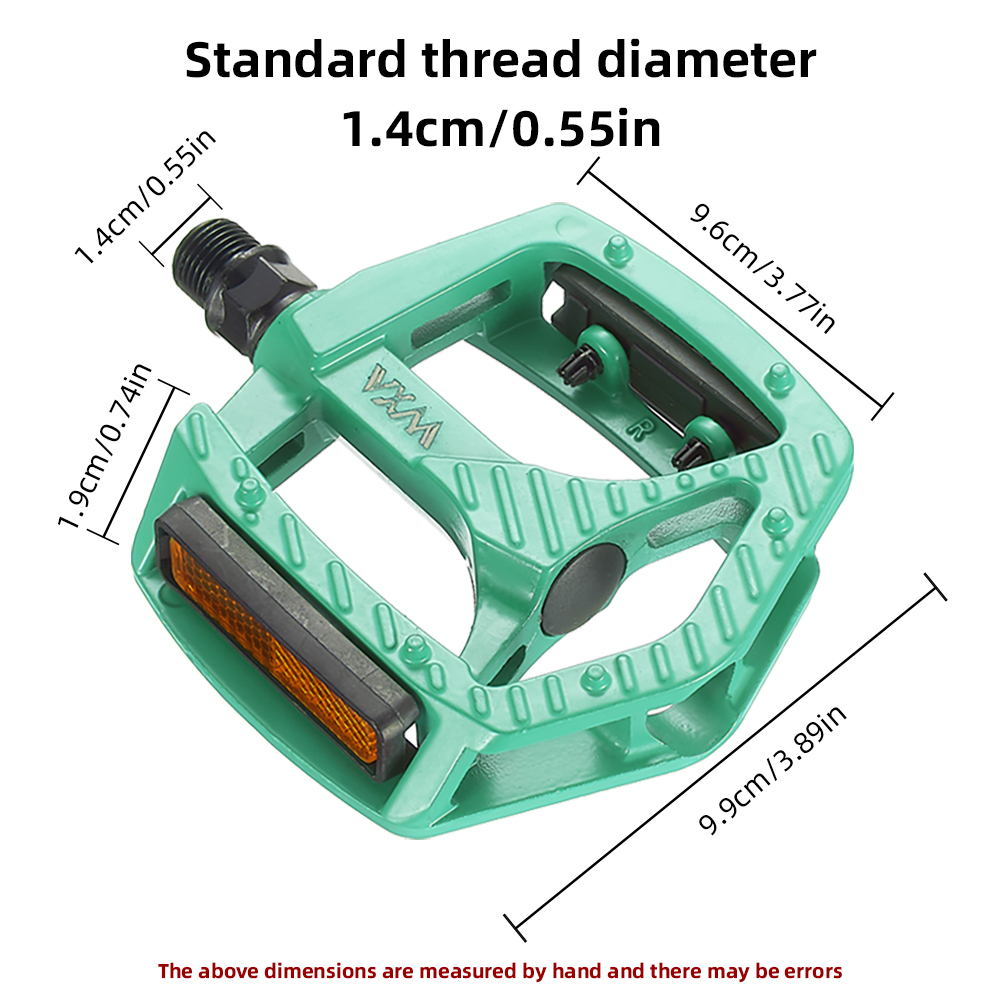 VXM Bicycle Sealed DU Bearing Nonslip Pedal Mountain Cycling Aluminium Alloy Ultralight Pedal Road MTB Pedals Bike Accessories