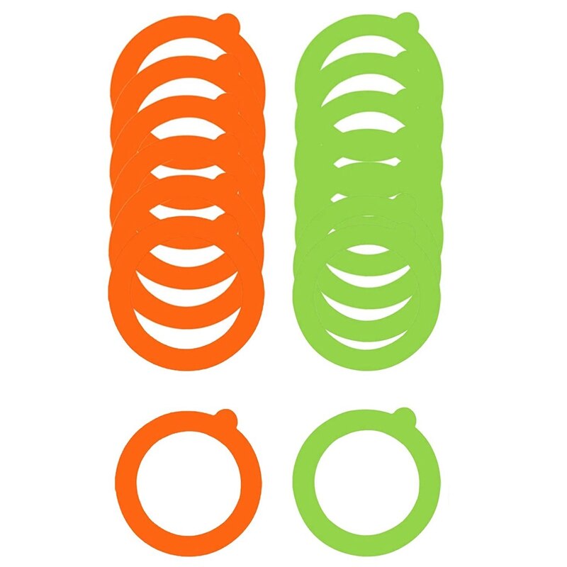 Acheter Lot De 20 Joints D'étanchéité En Silicone Pour Bocaux De Conserve à Ouverture Standard