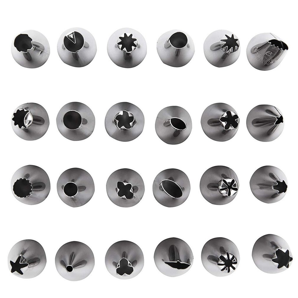 83pcs Cake Tools Decorating Kit Supplies Set Tools DIY Piping Tips Pastry Icing Bags Nozzles Different Shapes Cake Tool