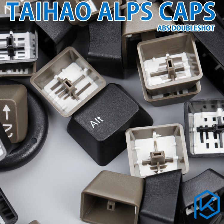 taihao alps abs double shot keycaps for diy gaming mechanical keyboard for alps switches apc matias switches