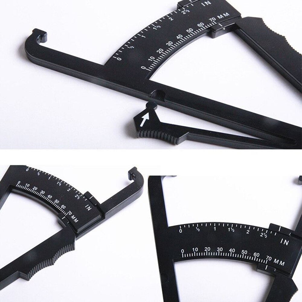 Vetmeter, meetinstrument voor lichaamsfitness, afslanktester, vetklemmen, tang, lichaamsmonitor, talgmeter