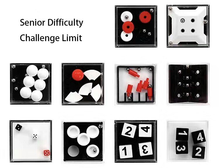 Fidget Doos Decompressie Banlance Anti Stress Verlichten Angst Ontspannen Oefening Hands-on Balans Kracht Puzzel Spel Speelgoed